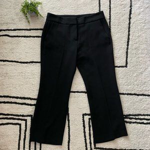 Judith & Charles Black High Rise Ankle Trousers Pants
